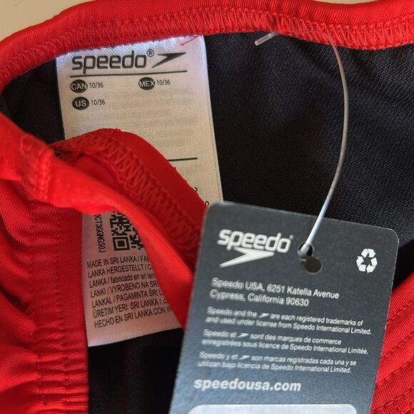 SPEEDO Women's ProLT Super Proback Solid One Piece Red,size 36/10,NWT - Picture 9 of 10